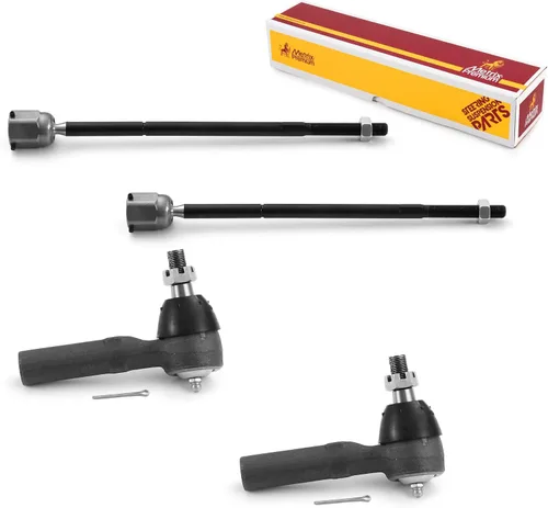 Miniatura 120 de Metrix Premium Chassis Parts - Juego de 4 barras de acoplamiento interior y exterior para Audi A3 15-16, Seat Leon 06-20 (México), 09-17 Volkswagen