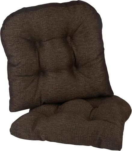 Miniatura 45 de Klear Vu Gripper Overstuffed - Cojines universales antideslizantes para silla de comedor para decoración de cocina o uso de oficina, almohadilla