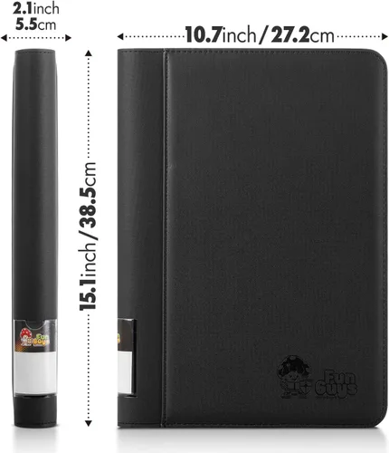 Miniatura 8 de FunGuys Carpeta para Tarjetas Graduadas – Carpeta de 4 Bolsillos para Slabs para PSA, BGS, SGC y Todas las Tarjetas Graduadas, Álbum