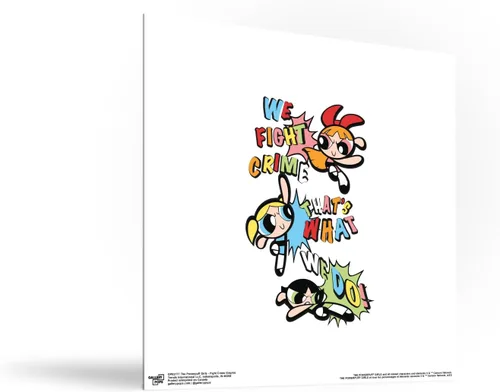 Miniatura 3 de Trends International Gallery Pops Cartoon Network The Powerpuff Girls - Paquete de arte de pared de flores (paquete de 3)