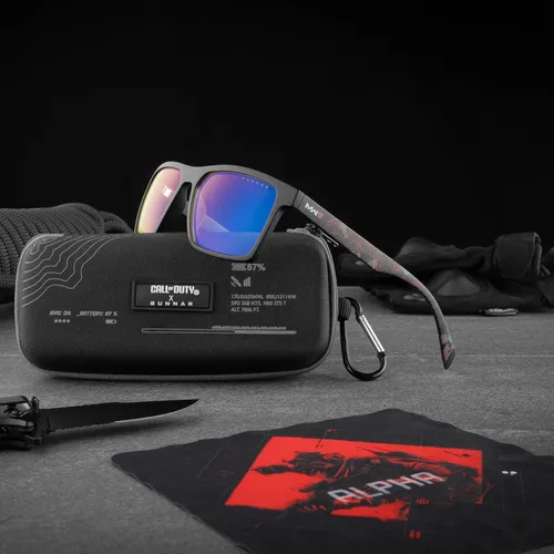 Miniatura 9 de Gunnar Lentes oficiales de Call of Duty para videojuegos, bloqueo de luz azul para juegos y computadora con tecnología patentada de lentes