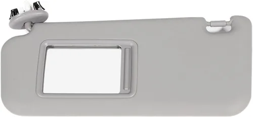 Miniatura 30 de SCITOO Visera solar del lado del conductor izquierdo para Toyota Camry 2006 2007 2008 2009 2010 2011 (con techo solar, con espejo, sin luz), gris