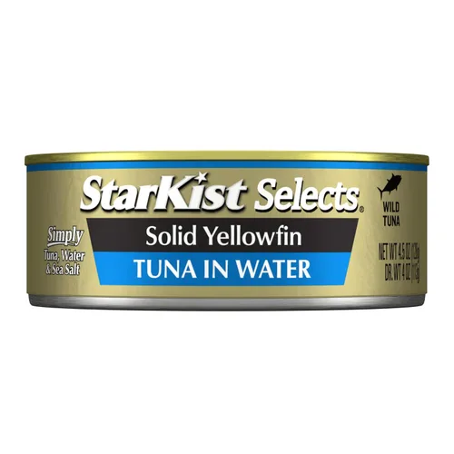 Miniatura 5 de StarKist Selects - Atún claro sólido en lata de agua, atún en agua, 4.5 onzas (paquete de 12)