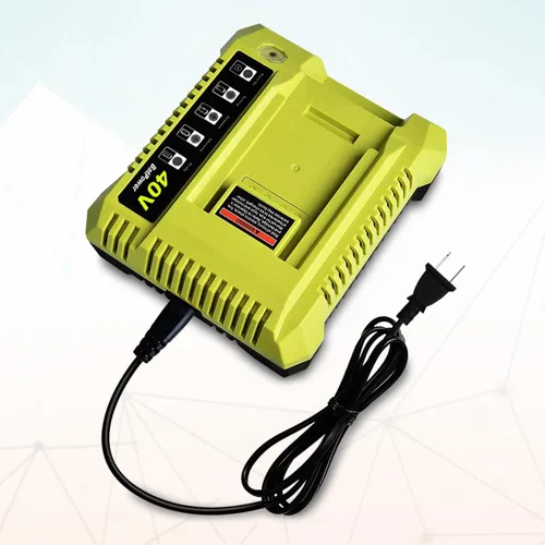 Miniatura 8 de BatPower Combo de batería y cargador de 6.5 Ah y 40 V compatible con herramientas inalámbricas Ryobi de litio de 40 voltios para exteriores, batería