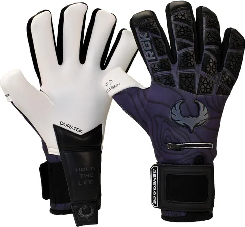Miniatura 9 de Renegade GK Limited Edition Rogue - Guantes de portero de fútbol con microprotección (tallas 6-11, nivel 4+) Pro-Tek Fingersaves y agarre Giga