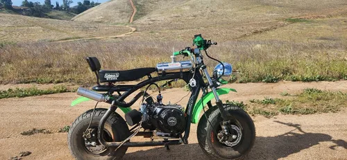 Miniatura 8 de JMCHstore Cilindro de Tanque de Gasolina de Mini Bicicleta de Acero Inoxidable 4x11'' para Coleman Baja Montser Mega moto Predator Hemi no 212
