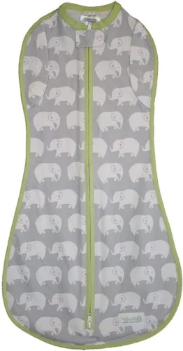 Miniatura 16 de Saco de bebé Woombie, convertible, fácil de usar, opción natural de abrazo, elástico, abrazable, tela transpirable