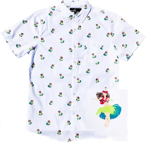 Miniatura 61 de Molokai Surf - Camisas hawaianas de manga corta con botones y corte ajustado