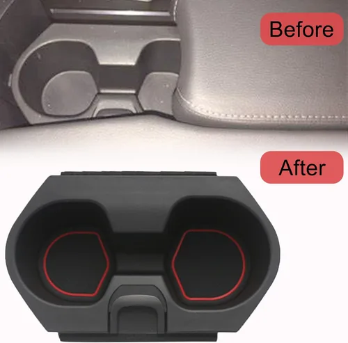 Miniatura 5 de Soporte para taza Civic con alfombrilla para consola central compatible con accesorios Honda Civic de 10ª generación Lx Ex Si Coupé Sedán Hatchback