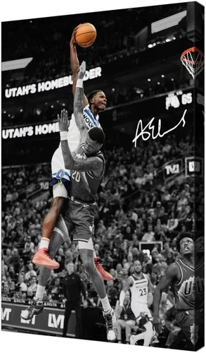 Miniatura 19 de Póster Firmado de la Superestrella del Baloncesto Victor Wembanyama Para Habitaciones de Niños Fanáticos Decoración de Pared del Dormitorio