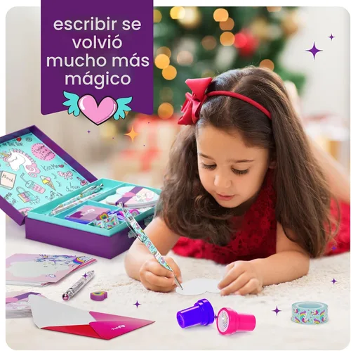 Miniatura 5 de Pretty Me Juego de Papelería de Unicornio para Niños - Regalos de Cumpleaños para Niñas de 6, 7, 8, 9, 10 a 12 Años - Kit de Arte para Escribir
