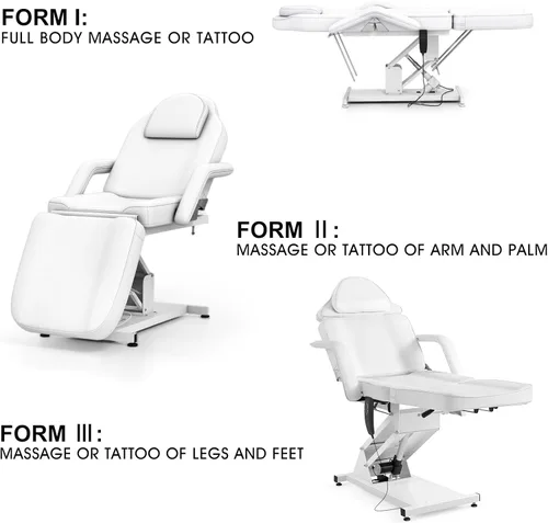 Miniatura 3 de Artist hand Mesa de masaje eléctrica de altura ajustable cama de masaje cama de masaje cama facial cama de pestañas para extensiones de pestañas