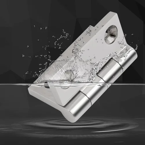 Miniatura 5 de Bisagras de acero inoxidable 316 de grado marino de 1.5" x 1.5" (40 mm x 40 mm) Bisagra pesada para escotilla de barco de 2 piezas con bisagra