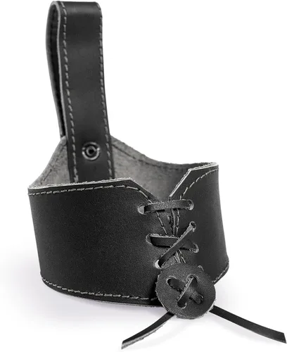 Miniatura 9 de Norse Tradesman Cuerno vikingo de cuerno de buey genuino de 12 pulgadas con exquisito lobo grabado a mano y nudo celta, funda de cinturón de cuero