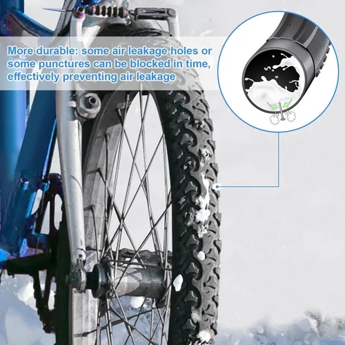 Miniatura 4 de YUNSCM 2 PCS 26" Self Sealing Bike Tubes 26x1.75/2.125-2.125/2.40 AV32mm Super Automatic Repair, Puncture Resistant Compatible with 26x1.75-2.125