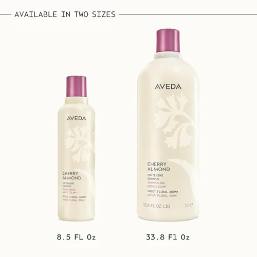 Miniatura 9 de Aveda Cherry Almond Softening Shampoo Adds Softness and Shine for Normal to Dry Hair 97% Naturally Derived* Silicone Free Iconic Cherry