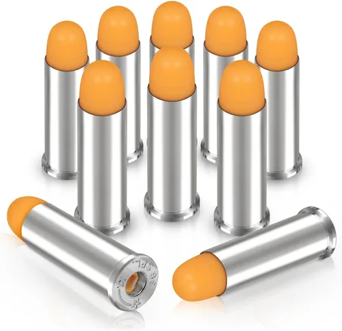 S.T. Action Pro 38 Rondas especiales de simulación – Rondas de simulación de entrenador de seguridad naranja, munición reutilizable para