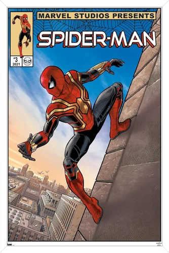 Miniatura 14 de Trends International Marvel Spider-Man: No Way Home - Póster de pared de cómic de pared, 22.4 pulgadas de largo x 14.7 pulgadas, versión enmarcada