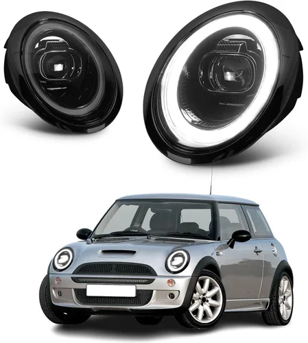 Miniatura 11 de Archaic Luces traseras compatibles con Mini Hatch R50 R53 2001-06 [One D,Cooper S, Cooper] y Mini Cabrio R52 2004-08 [Cooper S, One], con animación