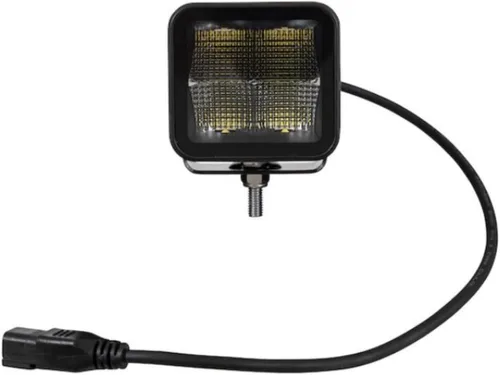 Miniatura 8 de Buyers Products 1492236 - Luz de inundación LED ultra brillante sin bordes, de 3 pulgadas de ancho, lente cuadrada, luz de punto/niebla para barra