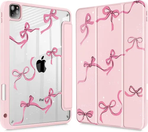Miniatura 37 de May Chen Funda para iPad Pro de 11 pulgadas M2 de 4ª generación 2022, iPad Pro 11 de 3ª/2ª/1ª generación, Funda con cubierta trasera transparente a