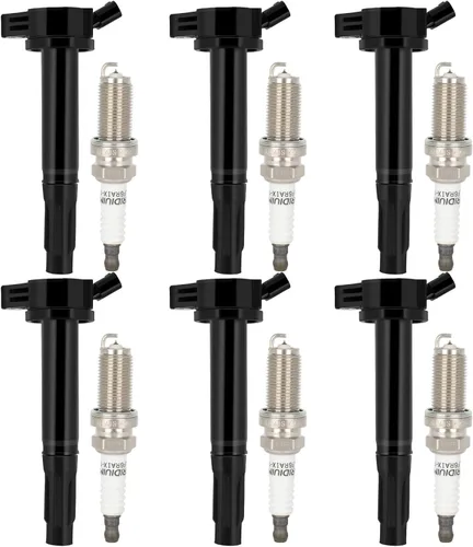 Miniatura 55 de ECCPP UF816 4 bobinas de encendido con 4 bujías de iridio 95125 para Hyundai Elantra Sonata Kona para Kia Forte Optima 2.0L GN10877 UF816 UF-816
