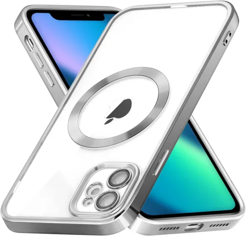 Miniatura 16 de ZCDAYE Funda con purpurina para iPhone 11 con decoración de diamantes, funda brillante de lujo con protector de cámara compatible con carga sin