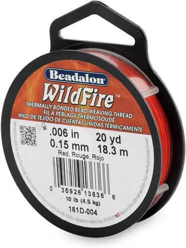 Miniatura 23 de Beadalon Wildfire Ultra - Beading Thread, Beading Supplies for Crafters, Jewelry Makers, Beaders. Braided Fishing Line