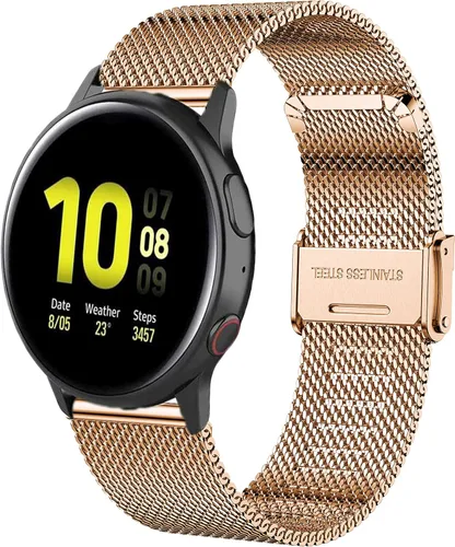 Miniatura 6 de Bandas para Vivoactive 3 Watch Band, 0.78 pulgadas de malla de acero inoxidable para Garmin Vivoactive 3/Forerunner 645 Music/Galaxy Watch 1.654