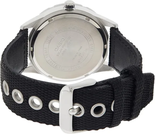 Miniatura 2 de Casio Serie MTPS120L Reloj analógico unisex 100M WR Caja de acero inoxidable Análogo de 3 manecillas (HR, Min, SEC) Indicación de la fecha