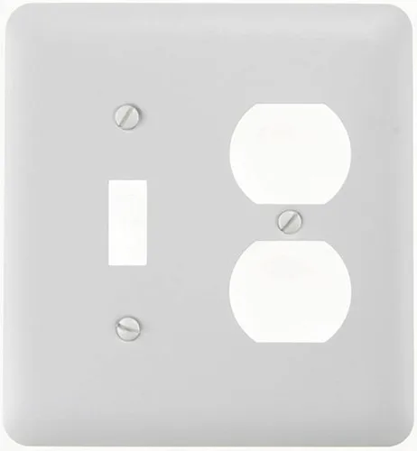 Miniatura 12 de Amerelle 935DBK Devon - Placa de pared, 1 dúplex, color negro
