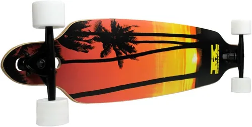 Miniatura 2 de Krown Freestyle Elite Drop Through Longboard Completo