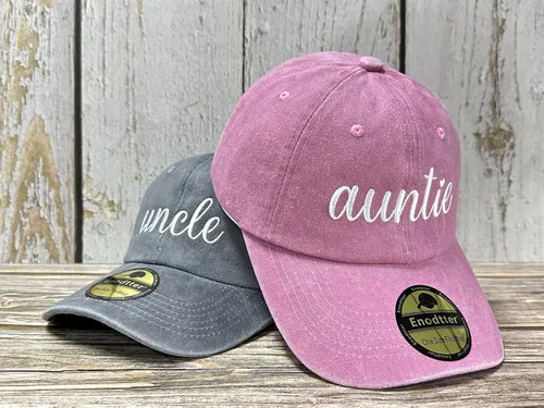 Miniatura 16 de Sombreros bordados para tío tía, abuelo, abuela, mamá, mini
