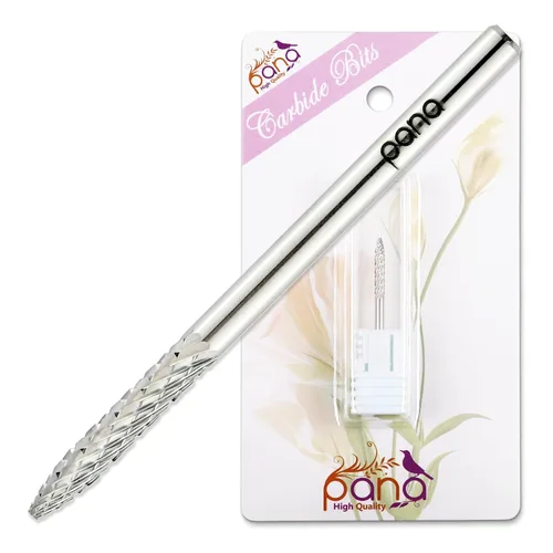 Miniatura 12 de PANA - Broca de carburo de 3/32" para limpieza de cutículas de uñas, para eliminar piel muerta, quitar esmalte en gel y acrílico, limpiador debajo