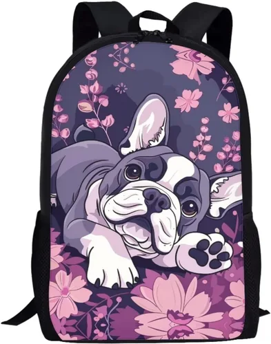 Miniatura 8 de HUGS IDEA Los animales frescos 3D niños escuela libro bolsa niños impresión mochilas, Baloncesto, Moderno
