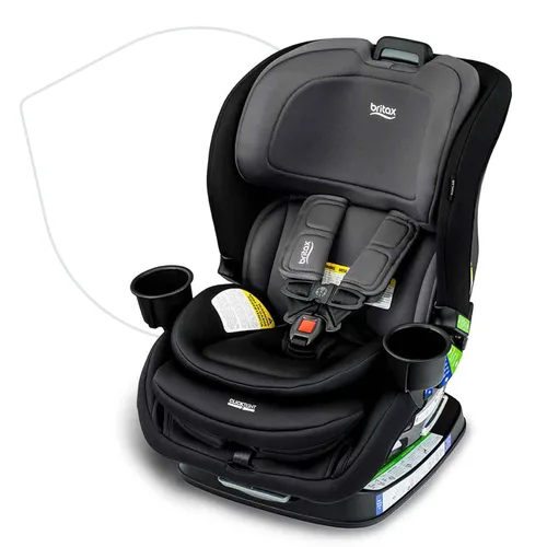Miniatura 12 de Britax Poplar S Asiento convertible para automóvil, asiento de automóvil 2 en 1 con diseño delgado de 17 pulgadas, tecnología ClickTight