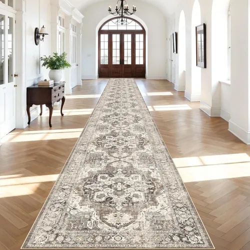 Miniatura 62 de YOUFORTONG Alfombras Corredoras de 2x10 para Pasillos, Alfombra de Cocina Suave, Alfombra Corredera Antideslizante con Respaldo de Goma para Baño