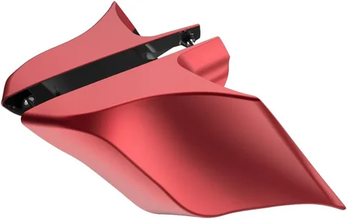 Miniatura 21 de Advanblack Barracuda - Cubiertas laterales estiradas plateadas (brillantes), paneles extendidos para Harley Touring Street Glide Road Glide Electra