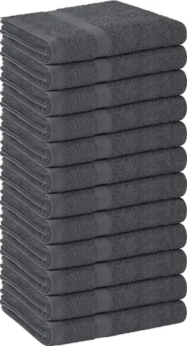 Miniatura 32 de Utopia Towels, Paquete de 24 toallas de salón, no a prueba de blanqueador, 16 x 27 pulgadas, toallas de algodón altamente absorbentes para manos