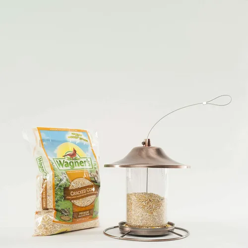 Miniatura 7 de Wagner's 18542 Cracked Corn - Alimento para aves silvestres, bolsa de 10 libras
