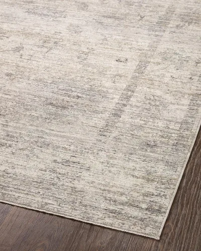 Miniatura 9 de Loloi Magnolia Home de Joanna Gaines Millie Collection MIE-01 Plata/Dove 2'-7" x 12'-0", 0.25" de altura de pelo, alfombra de pasillo Plata/paloma