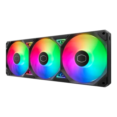 Miniatura 17 de Cooler Master MF120 Lite Black Carcasa Refrigerador Líquido Ventilador Enfriador de Aire, Ventilador de 120mm, PWM Dinámico 1,750 RPM, Palas