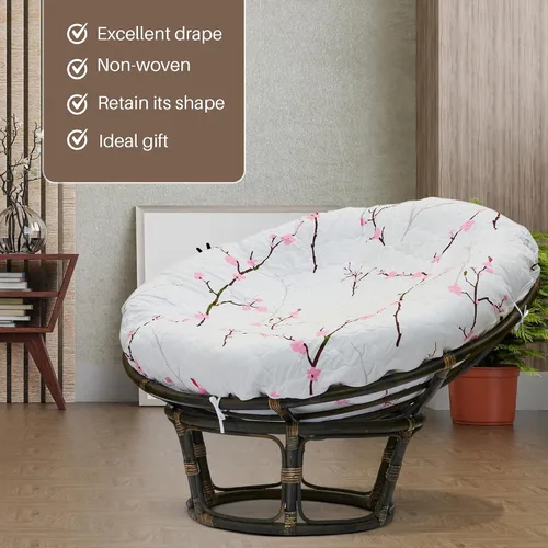 Miniatura 5 de Funda de Cojín Papasan - Forma Acolchada, Tela de Microfibra Suave, Solo Funda de Cojín Papasan con Cremallera