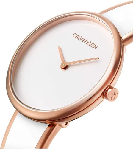 Miniatura 5 de Calvin Klein Reloj para mujer con correa de acero inoxidable K4E2N616 blanco talla única K4E2N616-AMZUK Blanco talla única K4E2N616-AMZUK