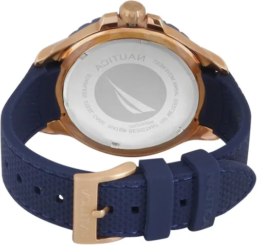 Miniatura 5 de Nautica Reloj de cuarzo de resina de silicona para hombre