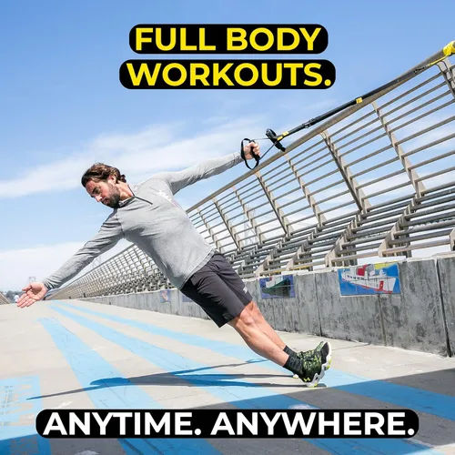 Miniatura 9 de TRX GO Entrenador de Suspensión, Gimnasio Portátil en Casa, Para Entrenamiento de Fuerza, Equipo de Ejercicio de Cuerpo Completo