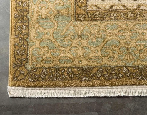 Miniatura 6 de Unique Loom Palace Collection - Alfombra Saray (2 pies x 3 pies 1 pulgada, rectangular, crema/marrón claro)