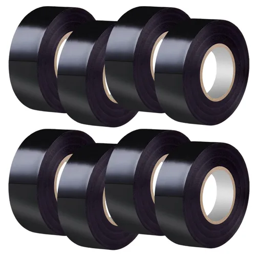 Miniatura 8 de LYLTECH Cinta eléctrica de colores 7 rollos de 3/4 pulgadas por 30 pies, impermeable, fuerte adhesivo, duradero, fácil de envolver, rosa, amarillo