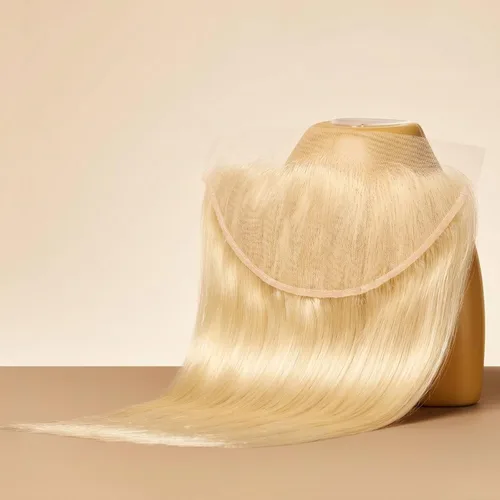 Miniatura 28 de Triippy Raw Hair 13x4 HD Lace Closure Body Wave #613 Blonde Color More Less Shedding than Regular Virgin Hair,0.10mm Ultra-Thin 13x4 Swiss Real HD