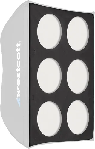 Miniatura 3 de Westcott Pro Light Mods (paquete de 2) – Accesorio de caja de luz rápida simulando luces de estadio, accesorio de iluminación de escenario